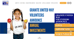 Desktop Screenshot of graniteuw.org
